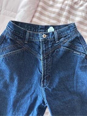 Rockies Dark Blue High-Waist Women's Jeans
